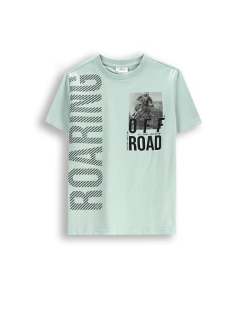 Coccodrillo T-Shirt mit kurzen Ärmeln in in Minzfarbe