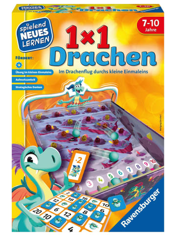 Ravensburger Ravensburger 24976 - 1x1 Drachen - Lernspiel für Kinder, Rechenspiel für...