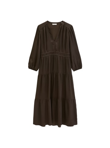 Marc O'Polo Stufenkleid relaxed in Burnt Coffee