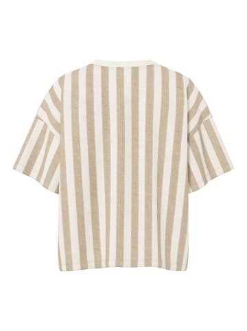 Pieces T-Shirt in Silver Mink