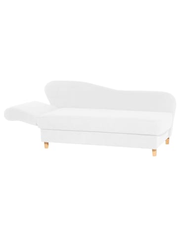 others RECAMIERE mit Armteil links klappbar Katia Veloursstoff Buche/creme