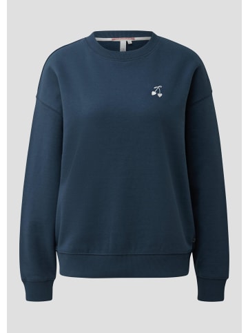 QS Sweatshirt in 5820_tiefblau
