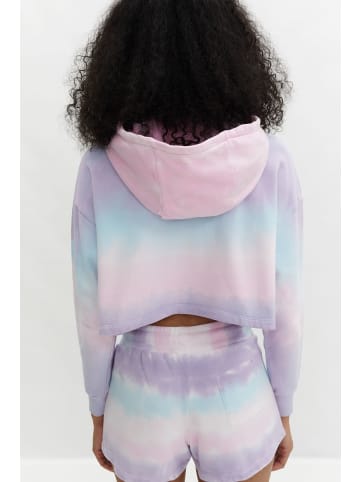 ADLYSH Hoodie Ombre High Neck Sunrise Hoodie in Rainbow