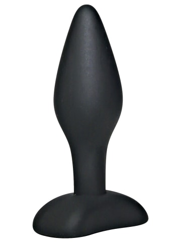 Black Velvets Analplug Butt plug small in schwarz