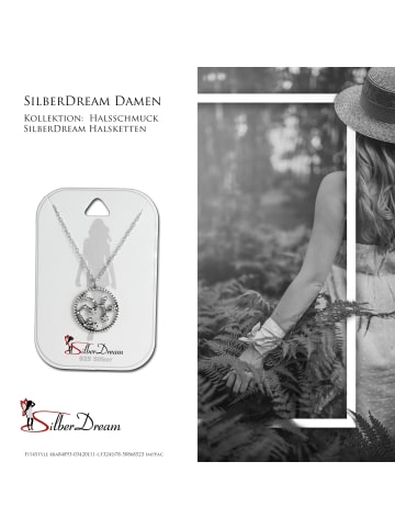 SilberDream 925 Silber Damen SilberDream Halsketten Sternbild Schütze  ca. 42cm und 45cm