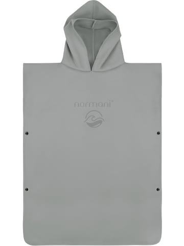 normani Mikrofaser Badeponcho für Erwachsene Camuy in Grau