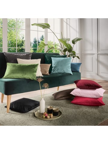 REDBEST Samt Kissenhülle im 2er-Pack Kingsville in jade