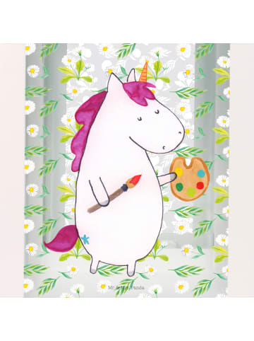 Mr. & Mrs. Panda Gartenlaterne Einhorn Künstler ohne Spruch in Transparent