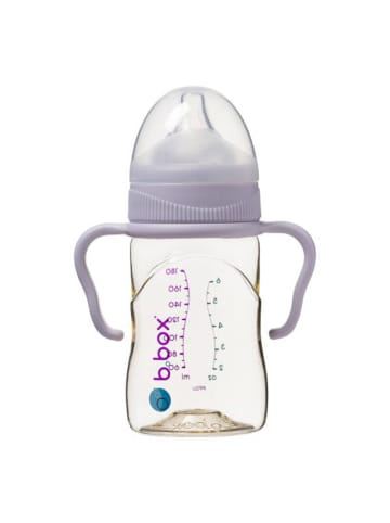B. Box Griff für Babyflasche aus PPSU ab Geburt in Lila