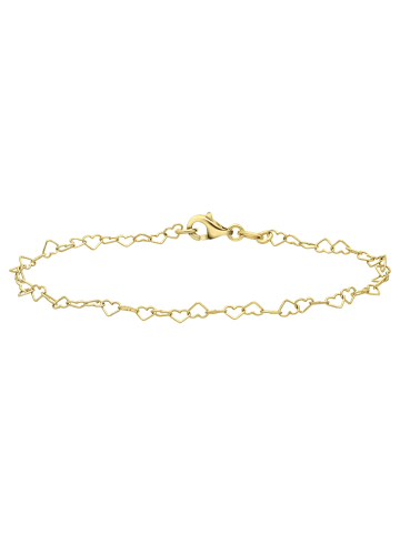 Lucardi 925 Silber Armband  Herz