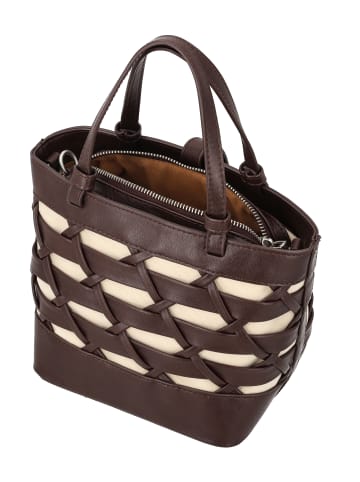 Usha Women 2-In-1 Tote Bag Set in Brown