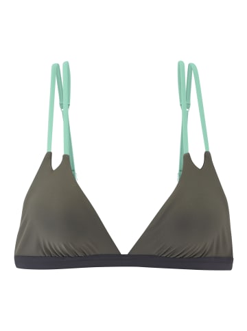 s.Oliver Triangel-Bikini-Top in khaki