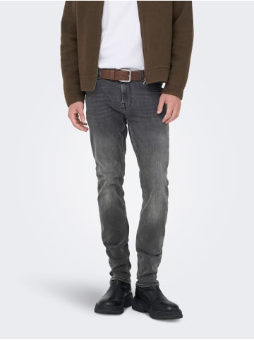 ONLY & SONS Skinny Jeans in Grey Denim