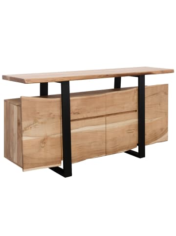 KADIMA DESIGN SEMPT Sideboard Akazie, 175x90x44cm, Landhausstil