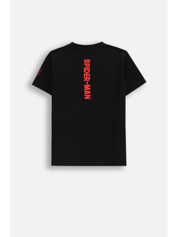 Coccodrillo T-Shirt mit kurzen Ärmeln in schwarz