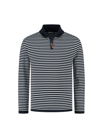 TRAVELIN' Jumper Nacka in Marine