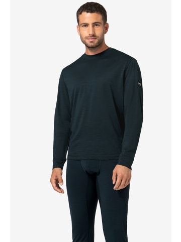 super.natural Merino Longsleeve in blau