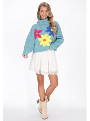 IZIA Sweater in blue mint