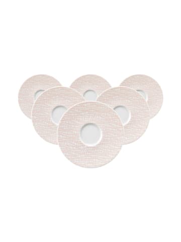 Seltmann Weiden 6er Set Untertassen Life Fashion in Posh Rose ø 13,5 cm
