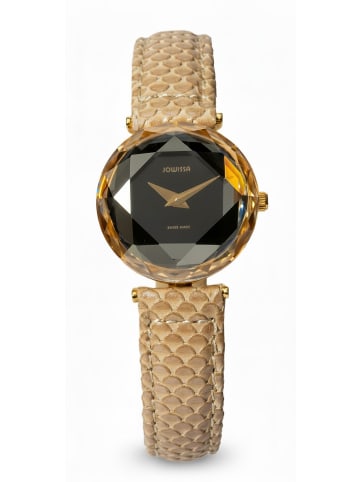 Jowissa Analoguhr für Damen in beige