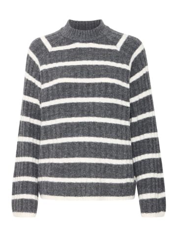 b. young BYMARIANNE JUMPER - KNIT Loose fit in Dark Grey Melange Mix