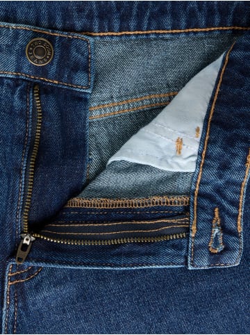TWO SOON Jeansshorts in Dark Blue Denim
