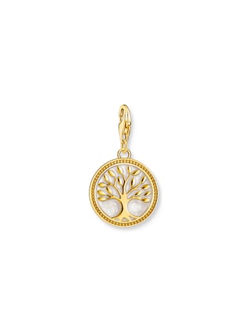 Thomas Sabo Charm-Anhänger in gold, weiß