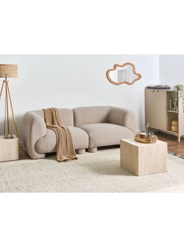 Beliani 2-tlg 2-Sitzer Sofa MJALBI in Beige