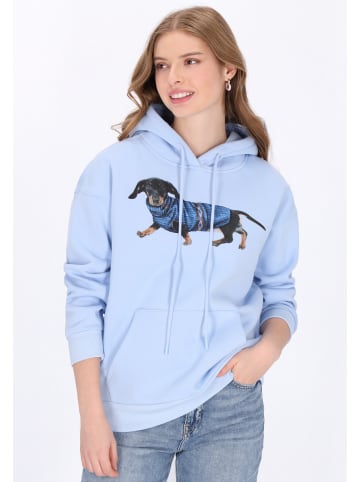 myMo Women Hoodie in light blue