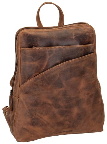 Greenburry Rucksack Vintage in Sattelbraun