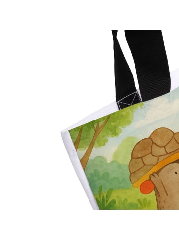 Mr. & Mrs. Panda Stofftasche Schildkröte Maus Design ohne Spruch in Weiß