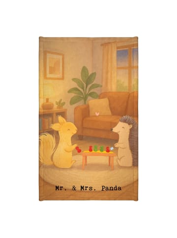 Mr. & Mrs. Panda handtuch gäste wc Eichhörnchen Gesellschaftsspi... in Weiß
