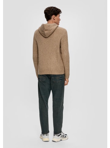 QS Strickpullover in 82W0_sandfarben