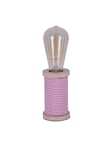 näve Tischleuchte "MAX" in pink - (L)7 cm x (B)7 cm x (H)12 cm