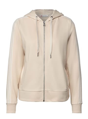 Street One Kapuzenjacke mit Dekotape in Tusk Cream