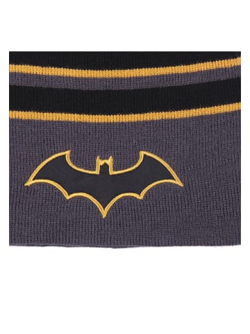 Batman Mütze Beanie Winter in Grau