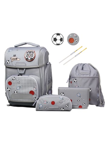 SCHNEIDERS Anna Maria Damm x Ergolite Schulranzen-Set 6-teilig in grey