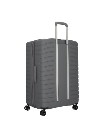 Mandarina Duck Flyduck 4 Rollen Trolley 75 cm mit Dehnfalte in smoked pearl