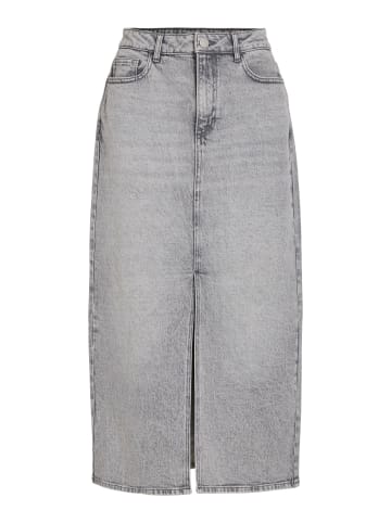 Vila Jeansrock in Light Grey Denim
