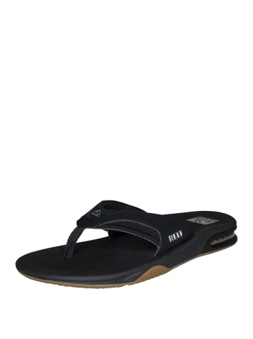 Reef Zehentrenner Sandale Fanning in Black/Silver