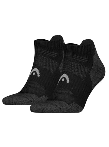 HEAD Socken 2er Pack in Schwarz