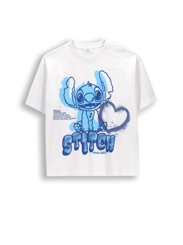 Coccodrillo T-shirt mit kurzen Ärmeln in weiß