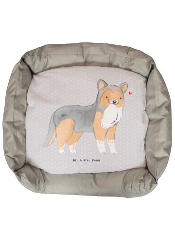 Mr. & Mrs. Panda Stoffbett Shetland Sheepdog Lebensretter ohne S... in Grau Pastell