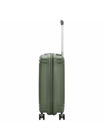 Stratic Straw T - 4-Rollen-Trolley S 54 cm erw. (navy) in olive