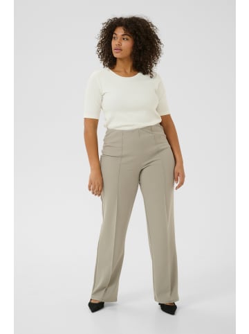 KAFFE curve Casual Hose KCathena Slim fit in Elephant Skin