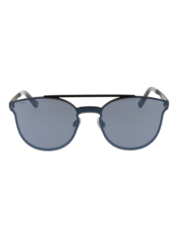 Web Unisex Sonnenbrille Mono-Objektiv Schwarz