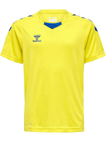 Hummel Hummel T-Shirt Hmlcore Multisport Kinder Atmungsaktiv Schnelltrocknend in BLAZING YELLOW/TRUE BLUE