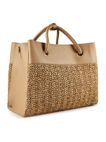 Valentino Alexia Summer Shopper Tasche 35 cm in naturale