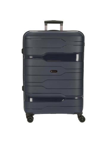 Check.In Memphis - 4-Rollen-Trolley 76 cm (blau) in blau