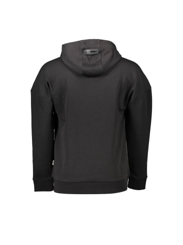 Plein Sport Schwarz Baumwolle Sweatshirt